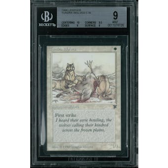 Magic the Gathering Legends Tundra Wolves BGS 9 (10, 9.5, 9, 9)