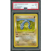 Pokemon Base Set 1st Edition Shadowless Onix 56/102 PSA 8