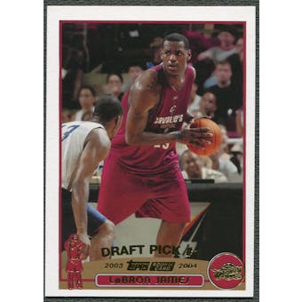 2003/04 Topps Collection #221 LeBron James Rookie