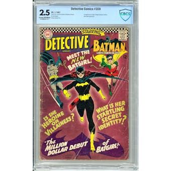Detective Comics #359 CBCS 2.5 (C-OW) *18-09D0CD7-011