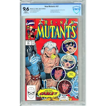 New Mutants #87 CBCS 9.6 (W) *18-09D0CD7-023*