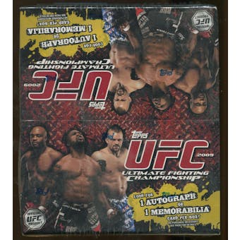 2009 Topps UFC Series 2 Retail Box