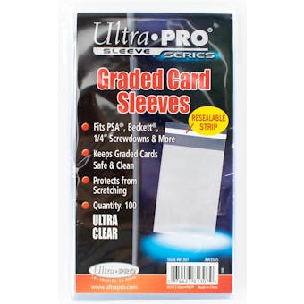 Ultra Pro Graded Card sleeves (100 Count Pack)