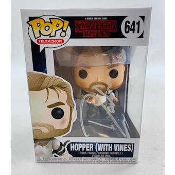 Stranger Things Hopper Funko POP Autographed by David Harbour