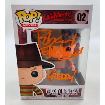 Nightmare on Elm Street Freddy Funko POP Autographed by Robert Englund