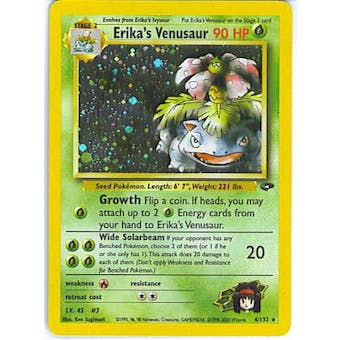 Pokemon Gym Challenge Single Erika's Venusaur 4/132 - NEAR MINT (NM)