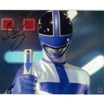 Michael Copon Autographed 8x10 Power Rangers Helmet Photo