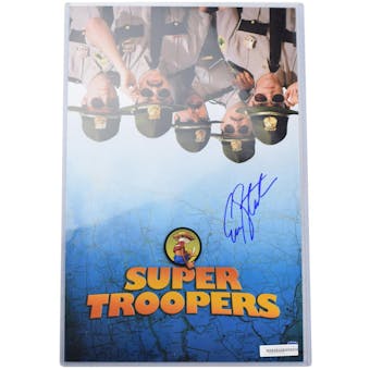 Erik Stolhanske Autographed Super Troopers 11x14 Photo (DA COA)