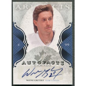 2011/12 Artifacts #AWG Wayne Gretzky Autofacts Auto