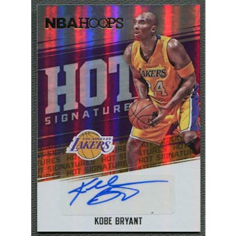 2017/18 Hoops #47 Kobe Bryant Hot Signatures Auto