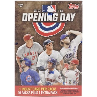 2018 Topps Opening Day Baseball Blaster Box (Reed Buy)