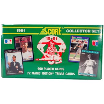 1991 Score Baseball Factory Set