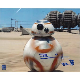 Brian Herring Autographed 8x10 Star Wars BB8 Photo (DACW COA)