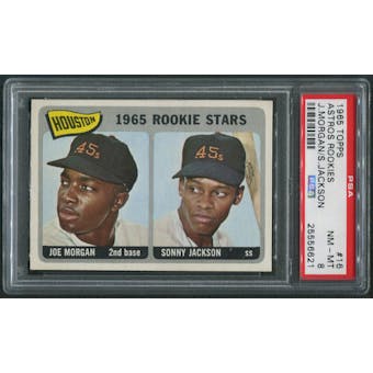 1965 Topps Baseball #16 Joe Morgan Rookie PSA 8 (NM-MT)
