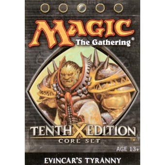 Magic the Gathering 10th Edition Evincar's Tyranny Theme Deck