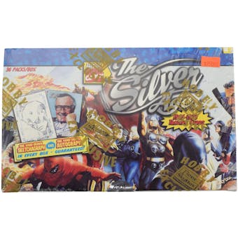 1998 Fleer Skybox Marvel Silver Age Sealed Wax Box /10,000