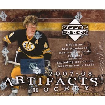 2007/08 Upper Deck Artifacts Hockey Hobby Box