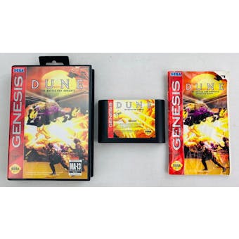 Sega Genesis DUNE Boxed Complete
