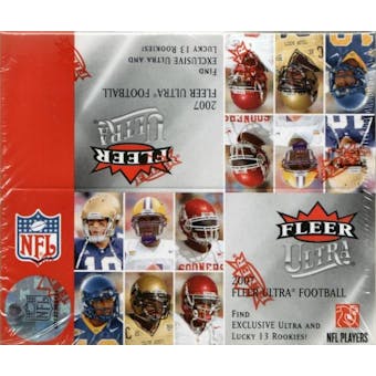 2007 Fleer Ultra Football 24-Pack Box