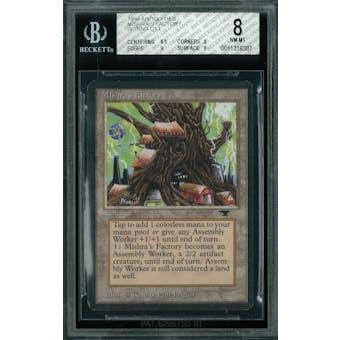 Magic the Gathering Antiquities Mishra's Factory (Spring) BGS 8 (8.5, 8, 9, 8)