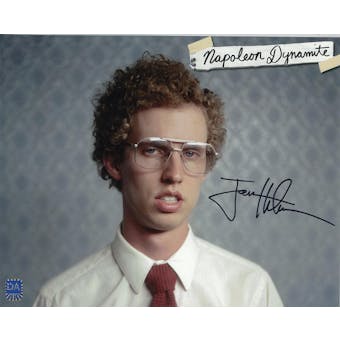 Jon Heder Autographed 8x10 Napoleon Dynamite Yearbook Photo