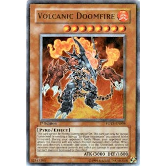 Yu-Gi-Oh Force of the Breaker 1st Edition Single Volcanic Doomfire Ultra Rare