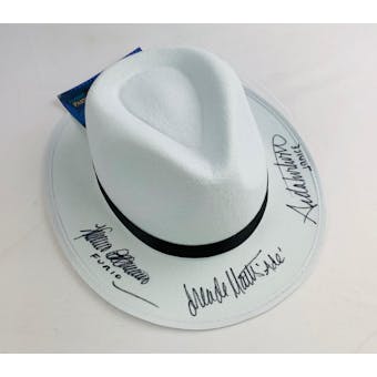 Sopranos Triple Signed by Furio, Ade, Janice Autographed Hat (DA COA)