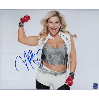Natalya Neidhart WWE Autographed 8x10 Flex Wrestling Photo