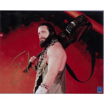 Elias WWE Jeffrey Sciullo Autographed 8x10 Red Wrestling Photo