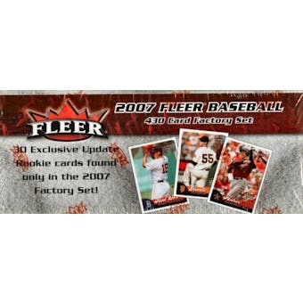 2007 Fleer Baseball Factory Set (Box)