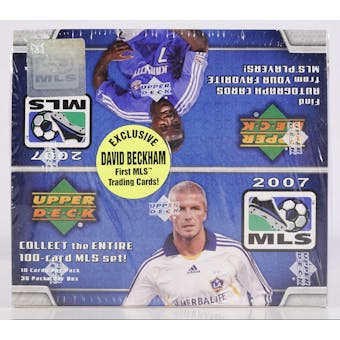 2007 Upper Deck MLS Major League Soccer Box