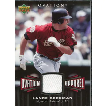 2006 Upper Deck Ovation Apparel #LB Lance Berkman Jersey