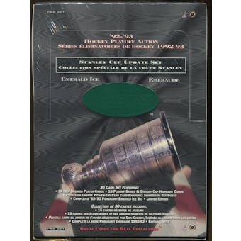 1992/93 Parkhurst Update Emerald Ice Set Hockey Box