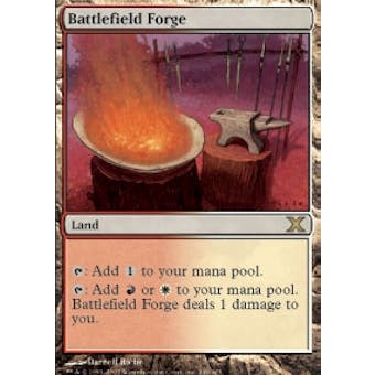 Magic the Gathering 10th Edition Single Battlefield Forge - NEAR MINT (NM)