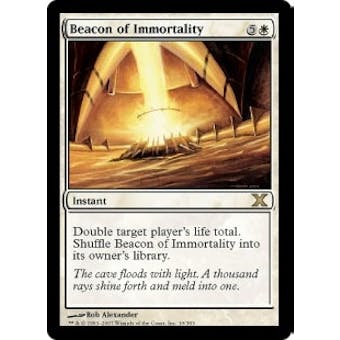 Magic the Gathering 10th Edition Single Beacon of Immortality - NEAR MINT (NM)
