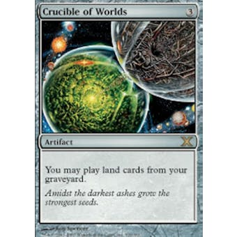 Magic the Gathering 10th Edition Single Crucible of Worlds FOIL NEAR MINT (NM)