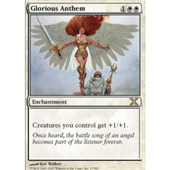 Magic the Gathering 10th Edition Single Glorious Anthem Foil