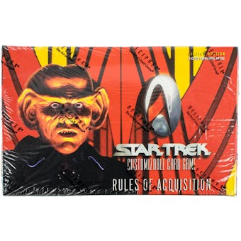 Decipher Star Trek Rules of Acquisition Booster Box