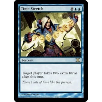 Magic the Gathering 10th Edition Single Time Stretch Foil - MODERATE PLAY (MP)
