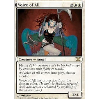 Magic the Gathering 10th Edition Single Voice of All Foil