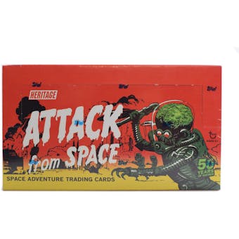 Mars Attacks Heritage Attack from Space Trading Cards Box (Topps 2012)
