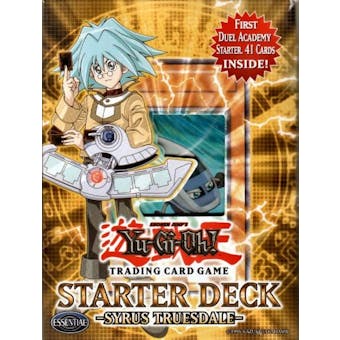 Upper Deck Yu-Gi-Oh GX Duel Academy Syrus Truesdale Starter Deck - OPENED