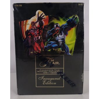 1994 Flair Marvel Universe Inaugural Edition Wax Box (Reed Buy)