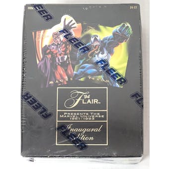 1994 Flair Marvel Universe Inaugural Edition Wax Box (Reed Buy)