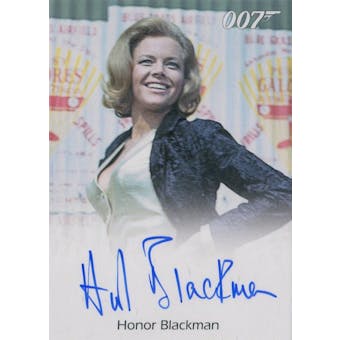 Archives Box 007 Goldfinger Honor Blackman Pussy Galore Autograph (Rittenhouse 2016) (Reed Buy)