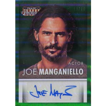 Panini Americana Joe Manganiello Autographed Card #/25 (2015) (Reed Buy)