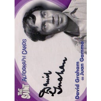 The Saint David Graham Juan Gamma Autographed Card (2003 Cards Inc.) (Reed Buy)