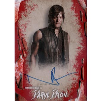 AMC The Walking Dead Survival Norman Reedus Autographed Card (2016 Topps) (Reed Buy)