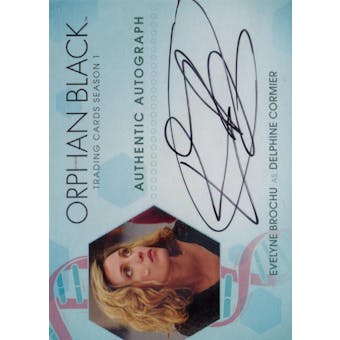 Orphan Black Evelyne Brochu Delphine Cormier Autographed Card (2016 Cryptozoic) (Reed Buy)