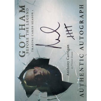 Gotham Season 1 Anthony Carrigan Victor Zsasz Autograph (Cryptozoic) (Reed Buy)